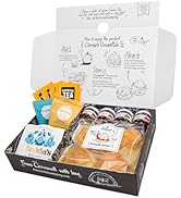 The Cornish Company Afternoon Tea Hamper – Deluxe Tea Set Hamper Gifts for Women Includes Fresh S...