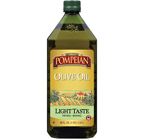 Pompeian Light Taste Olive Oil, Light, Subtle Flavor, Perfect for...