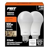 Feit Electric A19 LED Light Bulb, 100W Equivalent,...