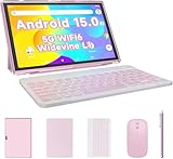 ATOZEE Tablet 2 in 1 Android 15 Tablets with Keyboard 10 inch Tabletas, Include Mouse Stylus Case, 6000mAh 8GB RAM 32GB ROM 1024GB Expandable Tableta, 2MP+8MP Dual Camera, WiFi-6 Bluetooth Tablet PC.