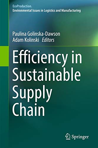 Buy Efficiency in Sustainable Supply Chain — BookShops.in