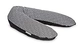 Ideal para dormir y dar el peinado: te apoya durante el embarazo como almohada para el embarazo o almohada para dormir de lado. Más tarde como ayuda de lactancia perfecta para tu bebé, alivia la espalda y coloca el bebé de manera óptima.