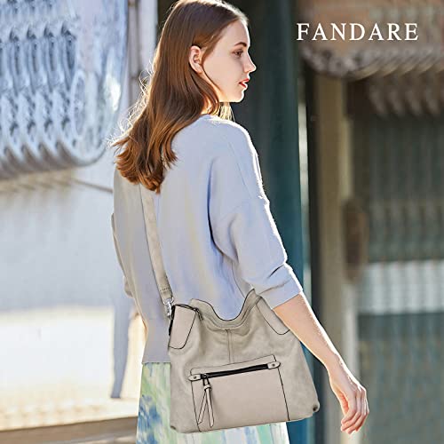 FANDARE Elegante Borsa da Donna Borsa a Mano