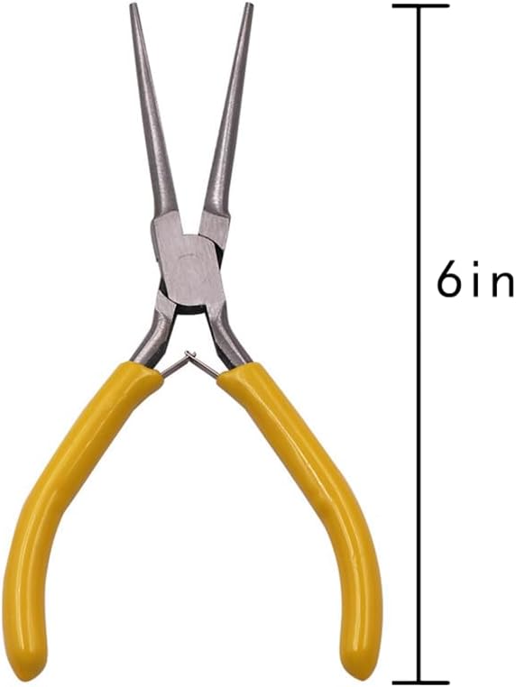 6-Inch 1 Pack Needle Nose Pliers Extra Long Needle Nose Plier