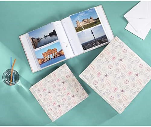Hama Album Memo Stamps, 100 Pages, Max: 200 Photos 10 x 15 cm, standard, Multi-Coloured, Default