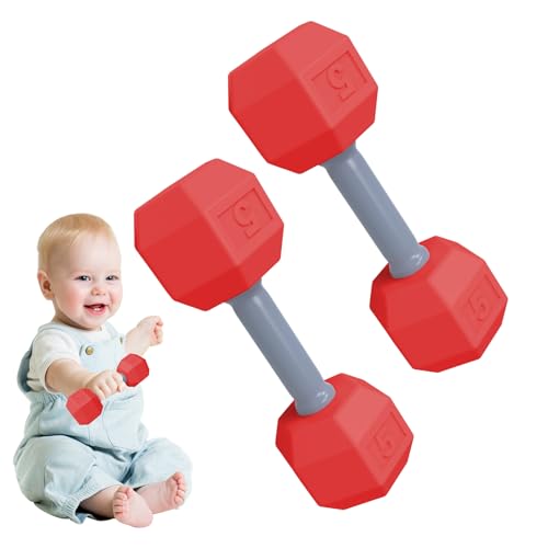 Dumbbell Rattle - xCr[eU[KK̂Zbg2PCSoV|yʃtBbglXɃCXpCAꂽŴAĉ߂̐Ṽ_xVF[J[́AeƓւ̑wK蕨