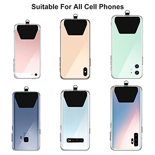 Shanshui Phone Lanyard, Universal Nylon Bling Neck Lanyard And Wrist Strap With 2 Patches Cell Phone Charm Lanyard Compatible For Iphone And All Smartphones(Pink) #TOP4