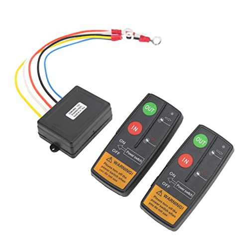 Kit de Control Remoto de Cabrestante Inalámbrico de de 12V 24V de Alta Sensibilidad