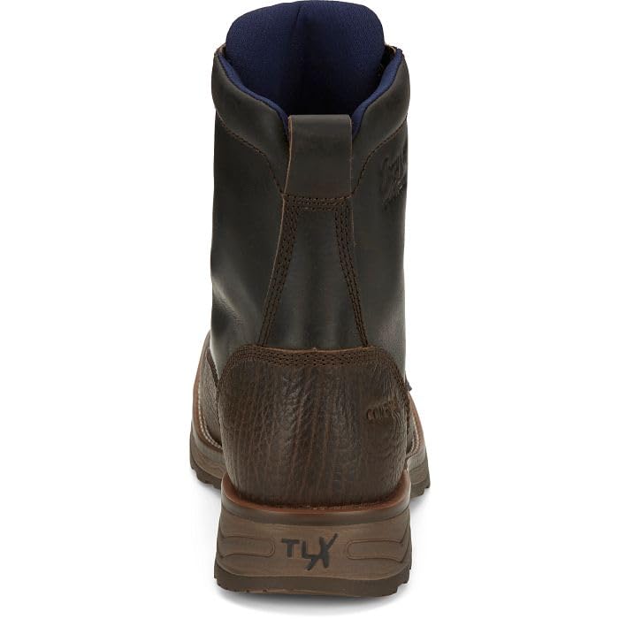 Tony Lama Men's TW3430 High Range 8" Waterproof Comp Toe Lace-Up Work Boot4