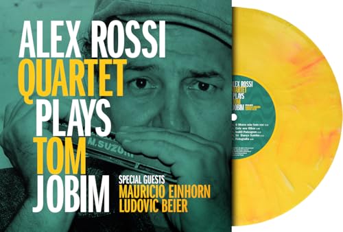 Album Art for Alex Rossi Quartet Plays Tom Jobim - Marble Vinyl by Alex Rossi