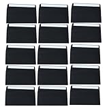 NOLITOY 20 Stück Selbstklebende Schwarze Geldumschläge mit Selbstverschluss Din A4 Standardumschläge für Schecks Einladungen Grußkarten und Budgetplanung