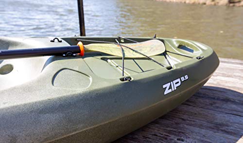 Image of Perception Zip 9.5 | Sit on Top Kayak for All-Around Fun | Stable and Fast | Rear Storage with Tie Downs