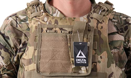 Taktische Weste PLATE CARRIER MTC DELTA TACTICS | 600D Polyester Oxford | in verschiedenen Farben erhältlich, MTC, M