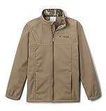 Columbia chamarra PHG Ascender Softshell para niños, Lino, Mo Bottomland, XS