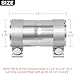 PALOZO 2.25 to 2.25 inch Exhaust Adapter with Clamp Stainless Steel, 2.25
