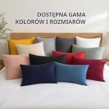Poszewka na poduszkę Dreamzie 50x70 Antracyt (zestaw 2 szt.), 100% bawełna, OEKO-TEX