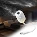 Vibbang 12-in-1 Galaxy Projector Night Light, 360° Adjustable Sternenhimmel Projektor Kinder Erwachsene, LED Projektor Sternenhimmel mit 12 Schiebbare Projektionsfolien, Geschenke für Freund Kind