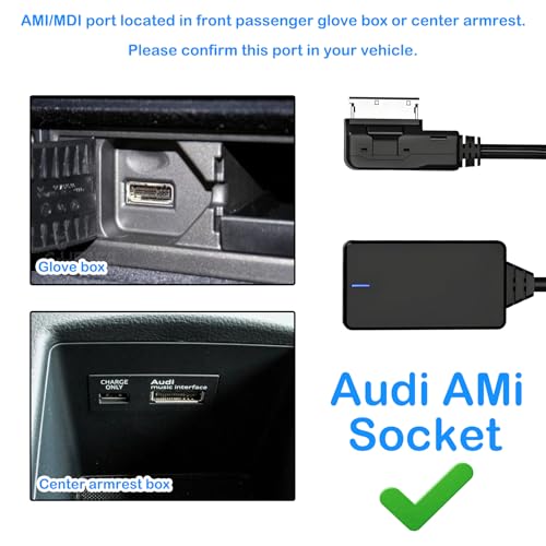 AMI Bluetooth Audio Adapter Compatible with Audi MDI MMI 3G System by Daohaodeli - Used condition - Image 5