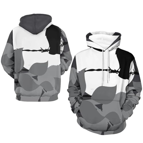 Manche longue hoody sweatshirt pull avec capuche protectrice taille S