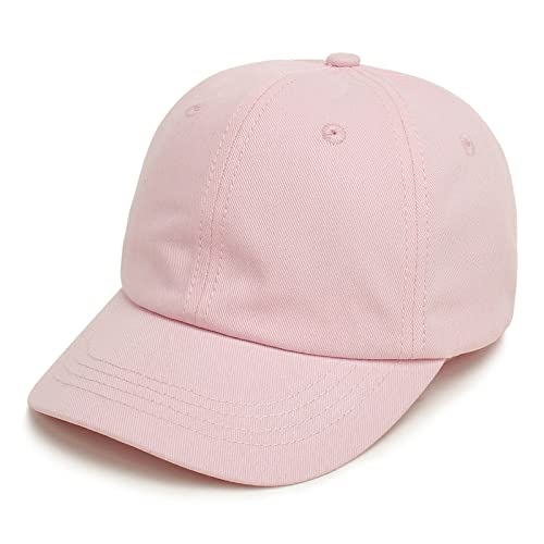 Uposao Gorra de béisbol para niños sombrero de sol ajustable de algodón Snapback Gorra verano protección solar sombrero de béisbol ligero para niños niñas 2-5 años