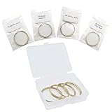 STPCTOU シルバーはんだワイヤー ジュエリー溶接ワイヤー 4本パック 簡単 ソフト 中 硬 4種類に分かれています ジュエリー製作 修理 電子溶接工具 はんだ線 (直径0.8mm)