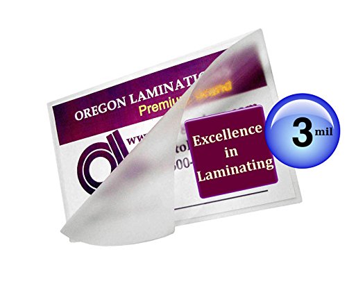 Hot 3 Mil Menu Laminating Pouches 12 X 18 [Pkg Of 100] For 11 X 17 Sheets #TOP4