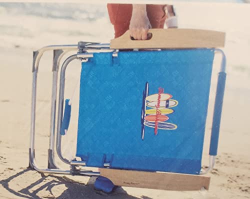 Tommy Bahama 7 Position Hi-Boy Beach Chair - Light Blue #TOP2
