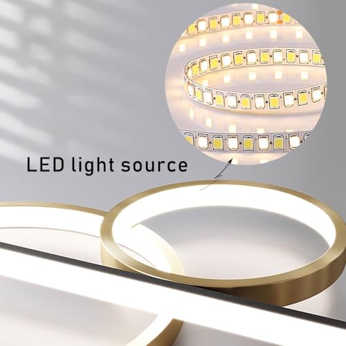 Lampe suspendue fatigué des reflets ? Lustre de table 100 cm à intensité variable pour bureau