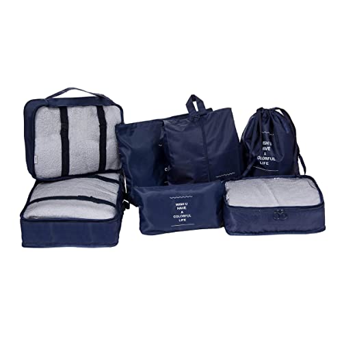 Kit organizador de mala para viagem