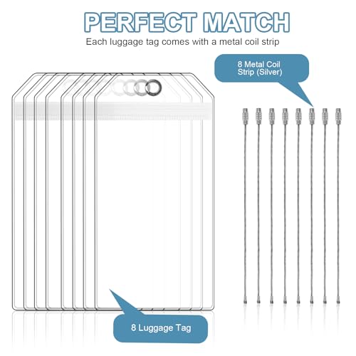 Cruise Luggage Tag Holder, Cruise Luggage Tag Holder can be Used for 2025Carnival, NCL, MSC Cruises, and Princess Ships Offer3