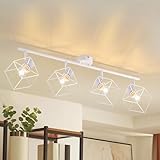 Photo Gallery homefire faretto da soffitto a 4 fiamme - e14 bianco faretto da soffitto orientabile a 350° lampada da soggiorno per camera da letto ufficio - senza lampadine Photo Gallery homefire faretto da soffitto a 4 fiamme - e14 bianco faretto da soffitto orientabile a 350° lampada da soggiorno per camera da letto ufficio - senza lampadine