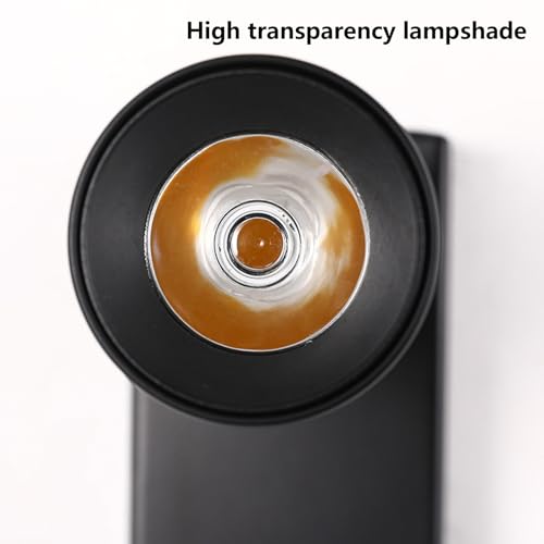 Aplique de pared interior LED blanco con luz neutra orientable y conexión USB 4