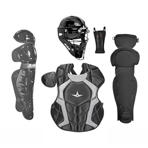 All-Star® Player's Series Baseball Catching Equipment Kit, Meets NOCSAE Standard - Ages 7 to 9 product image