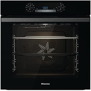 Hisense 77 Litre Electric Built-in Single Oven With Pyrolytic Cleaning – Black