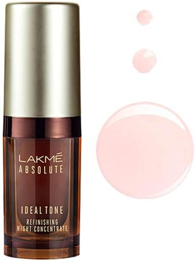 Lakme Absolute Ideal Tone Refinishing Night Concentrate, 15 ml