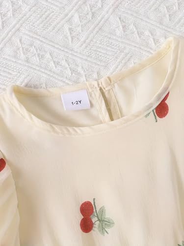 Image of TAGAS Floral Print Mesh Insert Ruffle Trim Belted Dress||Frock for Girls||Sleeve Less Dress for ||Fency Dress||(KD-144)