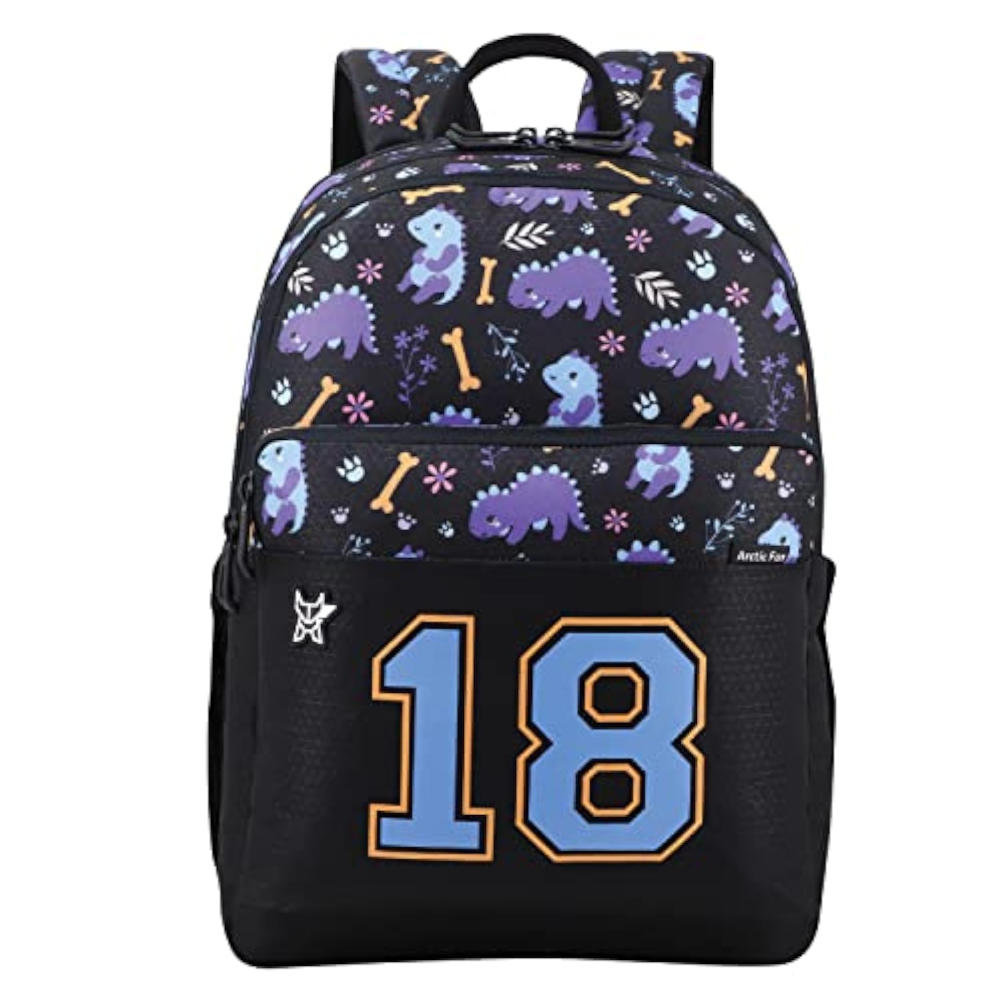 Saurus Pink School Backpack for Kids, 21 Liters