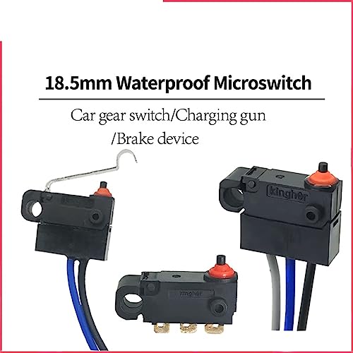 Bouton micro interrupteur IP67 étanche 3 broches levier D2HW DW 3A - 3
