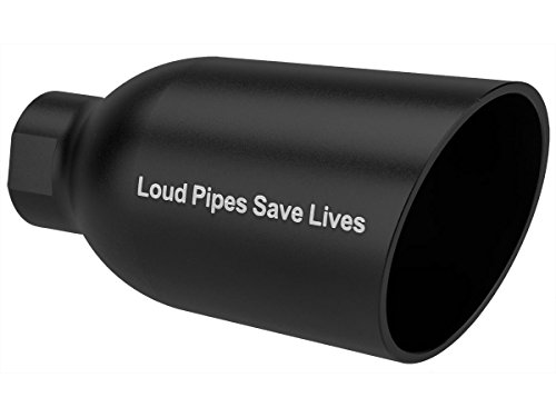 Evike - Angel Custom Diesel Amplifier System for Airsoft Platforms (Model: Loud Pipes Save Lives/Black / 14mm CCW)