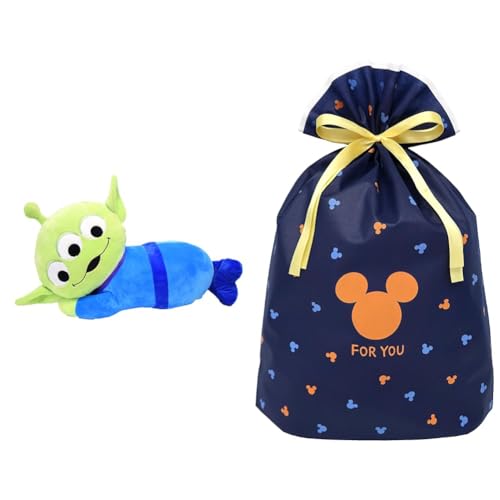 モリピロ ディズニー 抱き枕 クッション トイストーリー エイリアン グリーン 約 50cm x 30cm ピクサー 公式 キャラクター グッズ グリーンメン マイクロファイバー 添い寝 枕 抱き まくら だきまくら ぬいぐるみ マスコット 大きい かわい