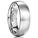 King Will 7MM Titanium Ring Brushed/Matte Comfort Fit Wedding Band For Men Women (10.5)