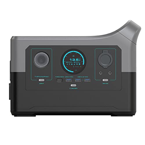 Portable Power Station, 700W-504Wh Outdoor Power Pack, Lithium Iron Phosphate Battery-1 Hour Fast Charge, Bidirectional Pd60W, 8 Output, Suitable For Home, Outdoor, Rv Solar Generator #TOP23