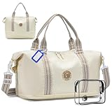 COSCOOA 9x10x17 Personal Item Bag,Expandable 20-30L Weekender Overnight Tote Bag, United Airlines 17x10x9 inch Duffel Bag