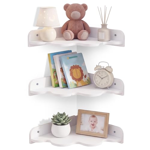 Anihet 3 Pack Corner Shelf