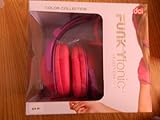 FunkyFonic Headphones - Color Collection - Pink & Purple