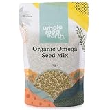 Organic Omega Seed Mix 2 kg | A Blend of 4 Seed Mix | Raw | GMO Free | Vegan | High Fibre | High Protein | Certified Organic