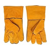 Ignifuge et résistant à la chaleur : ces gants de soudeur offrent une protection optimale contre les flammes et la chaleur. Grâce à leurs matériaux ignifuges, ils protègent efficacement vos mains lors du soudage et du port, assurant ainsi une sécurité maximale et une sensation apaisante.