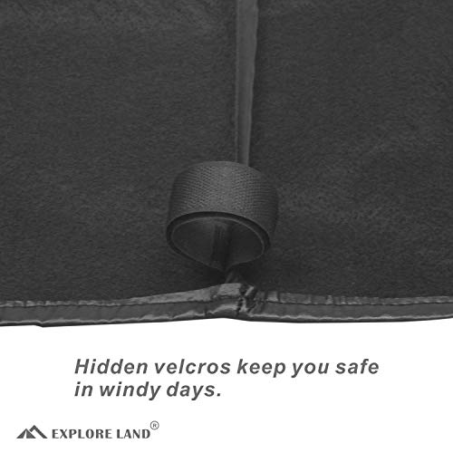 Explore Land Waterproof Electric Tongue Jack Cover, Rv Power Tongue Trailer Jack Cover, Universal Camper Jack Cover Size 9L X 4W X 18H Inch #TOP7