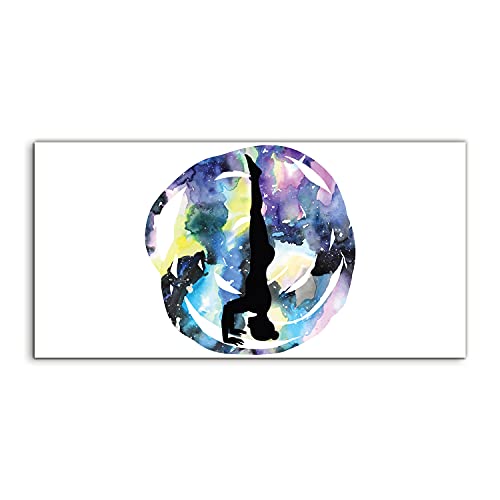 Photo sur verre 120x60cm zen pour créer un espace yoga et bien-être à la maison