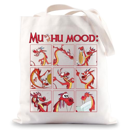 Bolso tote Mushu Dragon para mujer miniatura 1